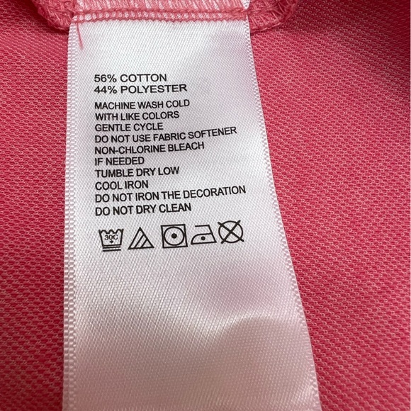 TOMMY BAHAMA POLO SHIRT, “PINK CONFETTI”COLOR, SIZE EXTRA LARGE (XL) - Picture 12 of 13